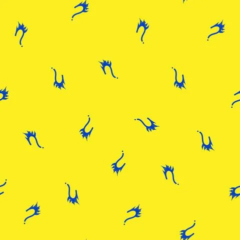 Vector illustration. Question mark seamless pattern. Seamless vector pattern Stock Illustration