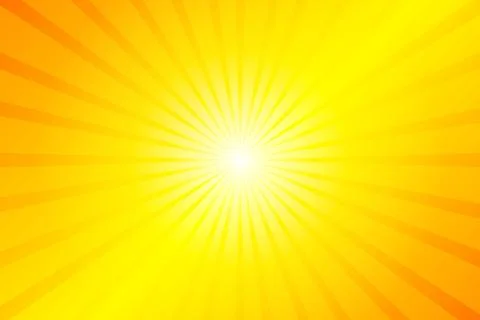 Vector illustration of a radiant sunburst pattern, perfect for bright and s.. 스톡 일러스트