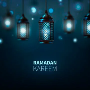 Vector illustration Ramadan background. EPS 10 Stock Illustration