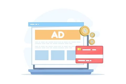 Vector illustration of rating reflection concept Illustrazione stock