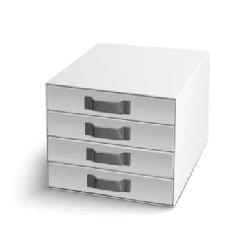 Vector illustration of realistic index box Ilustración de archivo