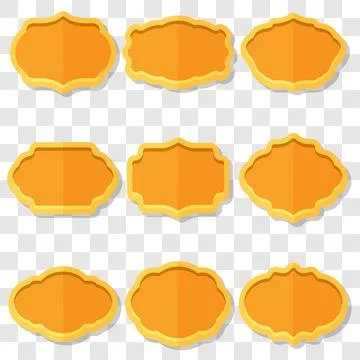 Vector illustration of a realistic shield logo in a mix of silver and orang.. Illustrazione stock