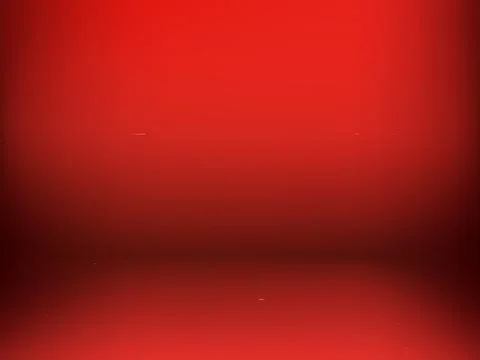 Vector illustration of red room background with light effect Stock Illustration