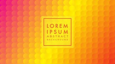 Vector illustration of repeating concave ellipse pattern. burn color gradie.. Stock-Illustration