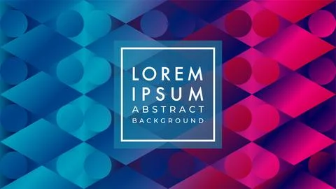 Vector illustration of repeating diamond and ellipse shape pattern. vibrant.. Stock-Illustration