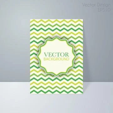 Vector illustration of a retro banner Stock Illustration