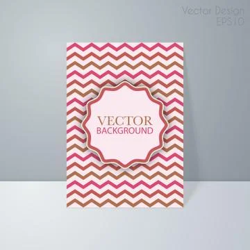 Vector illustration of a retro banner Stock-Illustration