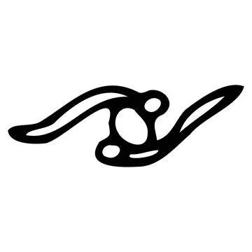 Vector illustration of a ring with diamonds. Stock Illustration