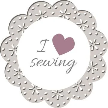 Vector illustration a round frame from objects and materials for courses of s Stock Illustration