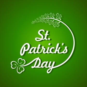 Vector Illustration of Saint Patricks Day Design Stock Illustration