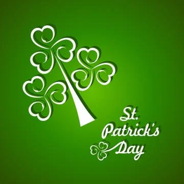Vector Illustration of Saint Patricks Day Design Stock Illustration