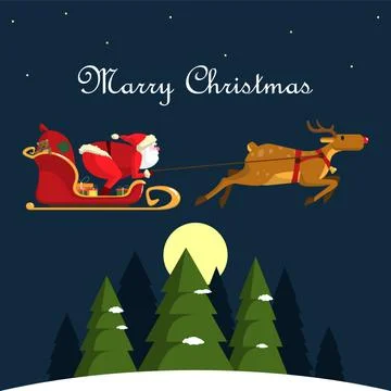 Vector illustration of santa claus Stock Illustration