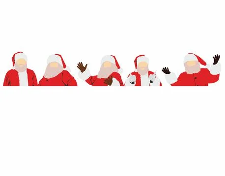 	vector illustration of Santa Claus Stock Illustration