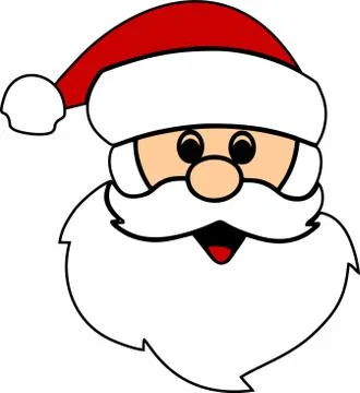 Vector illustration of Santa claws Stock Illustration