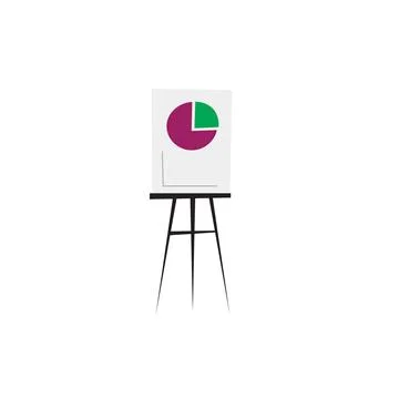 Vector illustration with school and office supplise laing on desk. Paper, pencil Stock Illustration