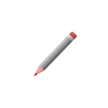 Vector illustration with school and office supplise laing on desk. Paper, pencil Stock Illustration