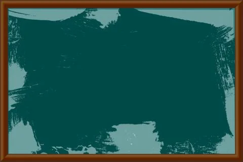 Vector illustration of a school blackboard. EPS 10 Illustrazione stock
