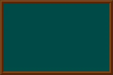 Vector illustration of a school blackboard. EPS 10 Stock-Illustration