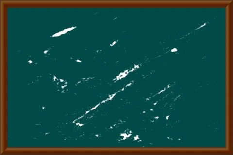 Vector illustration of a school blackboard. EPS 10 Stock Illustration