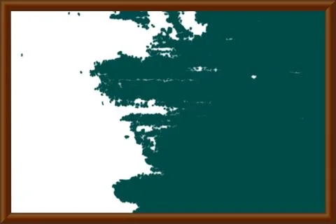 Vector illustration of a school blackboard. EPS 10 Illustrazione stock