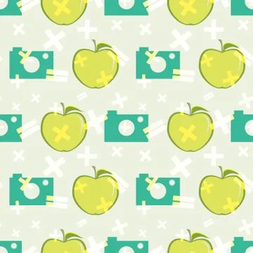 Vector illustration of school supplies Stock Illustration