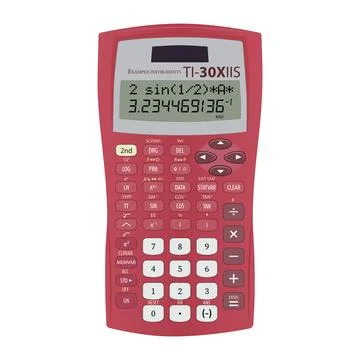Vector Illustration of Scientific Calculator 스톡 일러스트