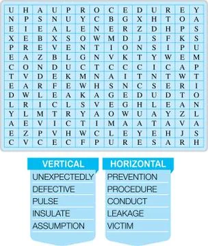 Vector illustration of  ScrambleGame Stock Illustration