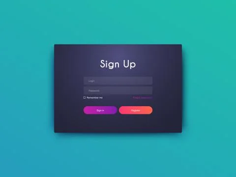 Vector Illustration of screens and web concept Stock Illustration