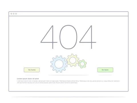 Vector Illustration of screens and web concept Stock Illustration