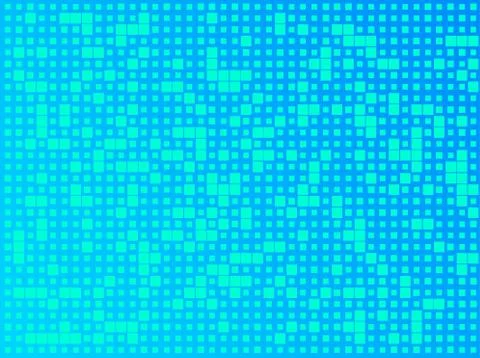 Vector illustration of seamless pattern of azure square on blue background, d Stock Photos