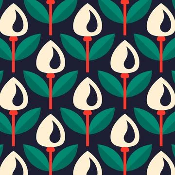Vector illustration of Seamless Pattern Background Stock Illustration