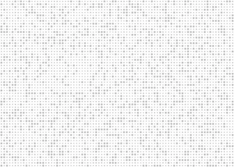 Vector illustration of seamless pattern of circles gray background, repeat ba Stock Illustration