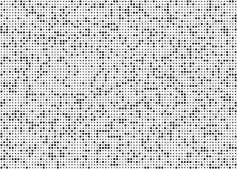 Vector illustration of seamless pattern of circles black background Stock Photos