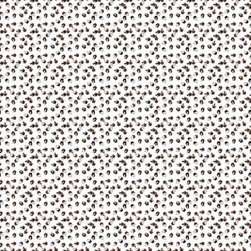 Vector illustration. Seamless pattern of cupcakes on a brown, white and black ba Stock Illustration