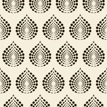 Vector illustration seamless pattern drop イラスト素材