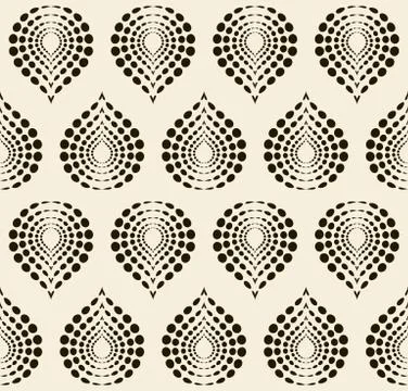 Vector illustration seamless pattern drop Stock Illustration