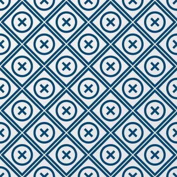 Vector illustration of a seamless pattern Illustrazione stock