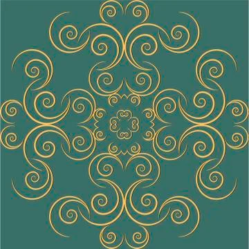 Vector illustration. (Seamless Pattern) Stock Illustration