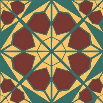 Vector illustration. (Seamless Pattern) Stock Illustration