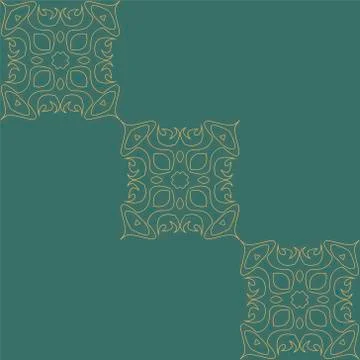 Vector illustration. (Seamless Pattern) Stock Illustration