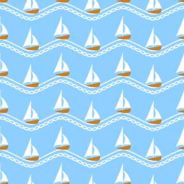 Vector illustration seamless pattern for traveling Stock Illustration