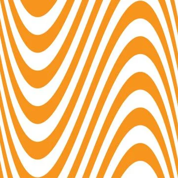 Vector illustration of a seamless pattern wave Stock Illustration