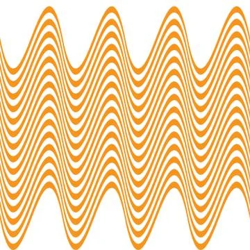 Vector illustration of a seamless pattern wave 스톡 일러스트
