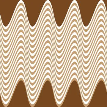 Vector illustration of a seamless pattern wave Stock Illustration
