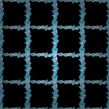 Vector illustration. Seamless pattern.Hand drawn doodle frames. Illustration in Stock Illustration