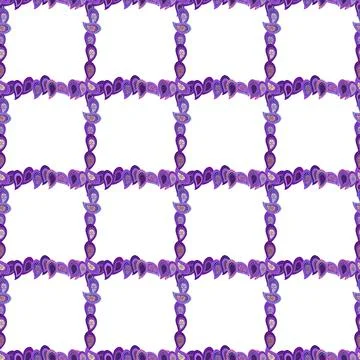 Vector illustration. Seamless pattern.Hand drawn doodle frames. Illustration in Illustrazione stock