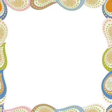 Vector illustration. Seamless pattern.Hand drawn doodle frames. Illustration in Stock Illustration