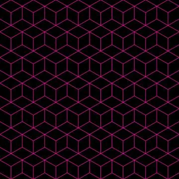 Vector illustration of seamless red and black background Stock Illustration
