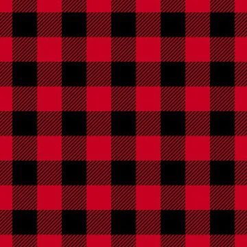 Vector illustration of seamless red and black background Stock Illustration