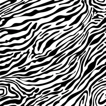Vector illustration of seamless zebra pattern イラスト素材